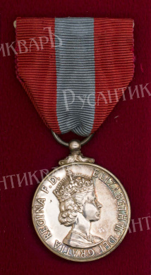 Великобритания. Медаль Имперской службы. В оригинальном футляре.