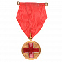 Медаль Красного Креста "В память Русско - Японской войны 1904 - 1905 гг" на ленте. Частник..