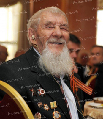 Иван Иванович Молодцов на своём 100-летнем юбилее, 2010 год..jpg