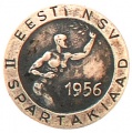 Знак "II Эстонская спартакиада 1956 г."