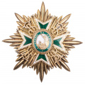 Международный Орден. Комплект Рыцарского Ордена "Св. Лазаря Иерусалимского" 1 степень. В оригинальном футляре.