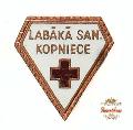 Знак "LABAKA SAN. KOPNIECE"(Лучшая санитарка.Латвийская ССР)