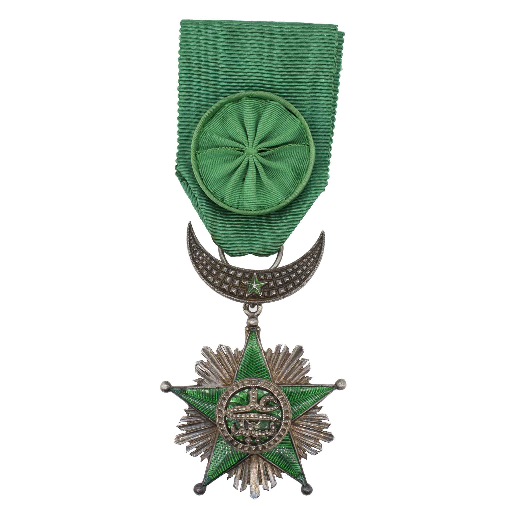 Коморские острова (Протекторат Франции, 1843 - 1975 гг. Республика Коморские Острова, 1975 - 2025 гг). Орден Звезды Комор, 4 степень. Офицер. II тип.