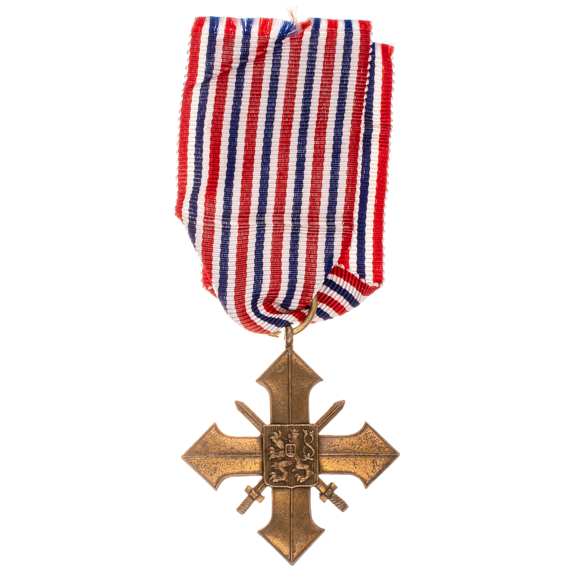 Чехословакия. "Чехословацкий Военный Крест 1939 года".