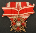 Орден Святого Станислава III степени с мечами (золото)
