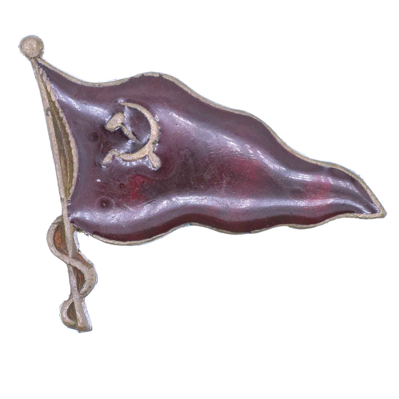 Кокарда (знак) моряка советского торгового флота. АРТИКУЛ П25-1