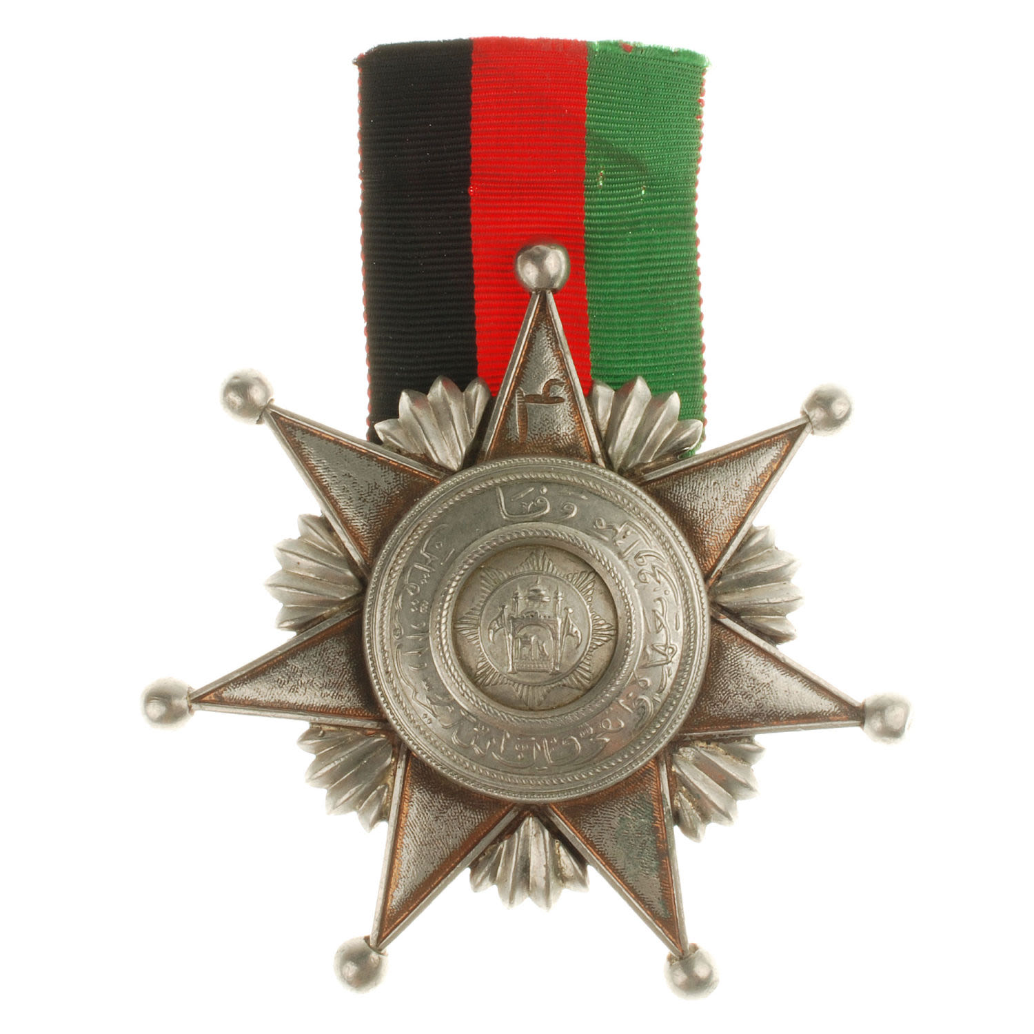 Афганистан (Эмират). Орден "Верности" (официальное название "Nishan - i - Vafa") 4 - го класса, 4 - го типа (1926 - 1929 гг).