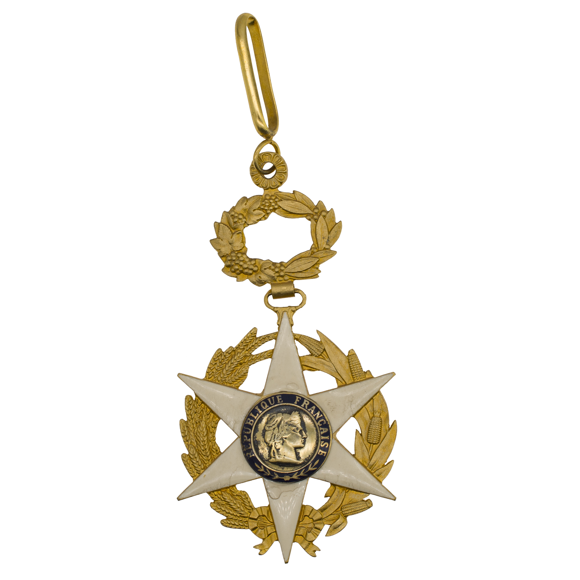 Франция. Орден "За Заслуги в сельском хозяйстве", 1 степень. Командор.