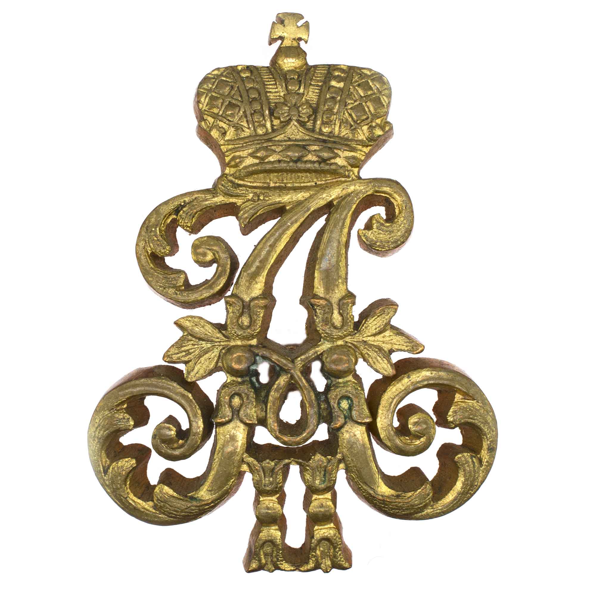 Знак для окончивших Императора Александра II кадетский корпус в С.- Петербурге.