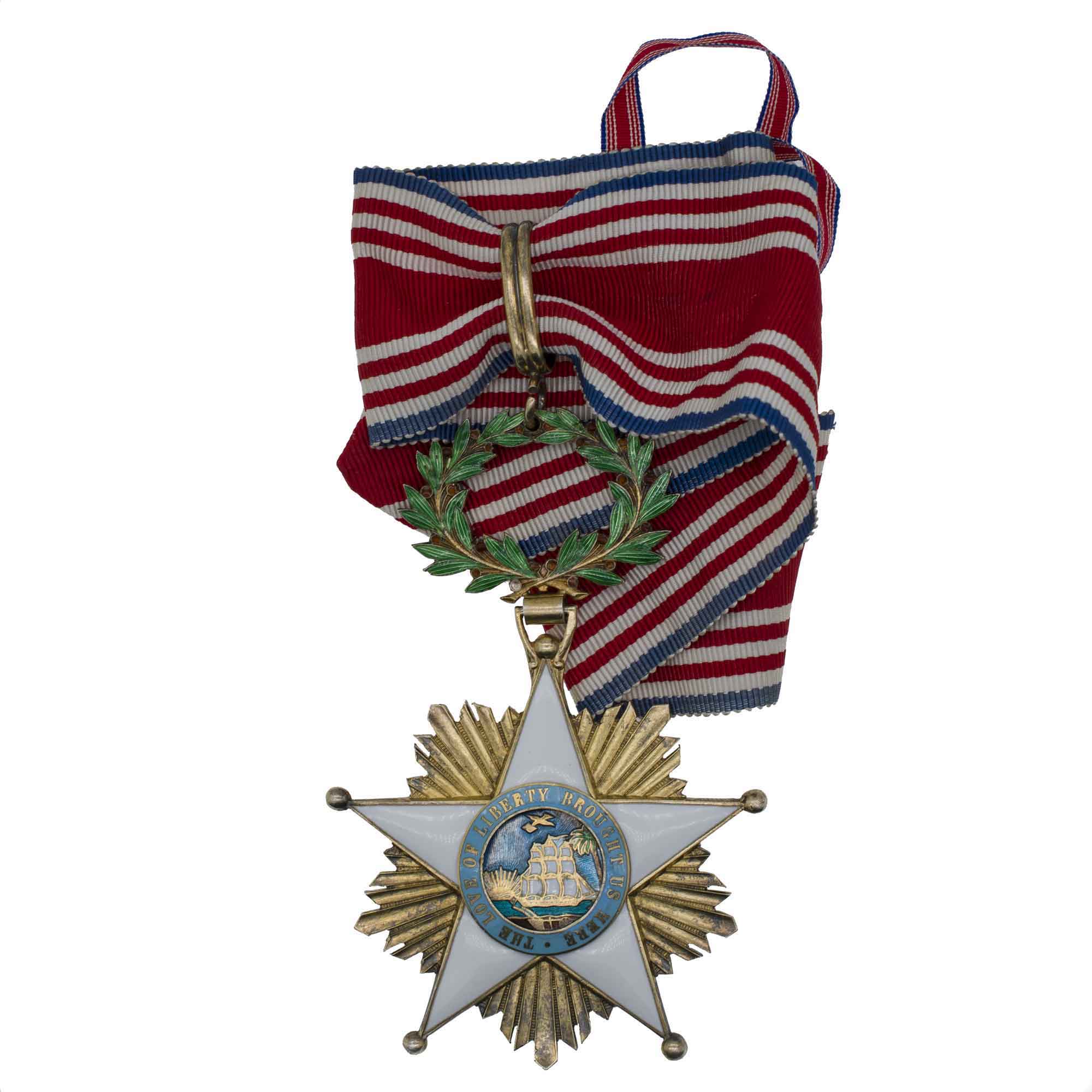 Либерия (Республика Либерия, 1822 - 2025 гг). Знак Ордена "Африканского Освобождения", 2 степень. Командор.