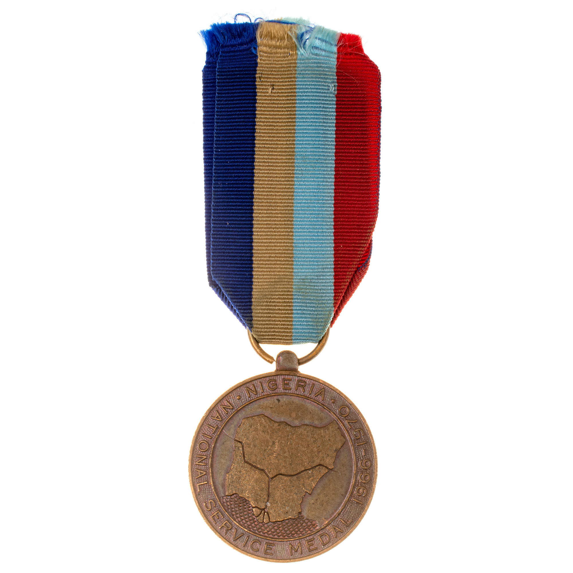 Нигерия. Медаль "За службу Нации 1966 - 1970 гг".