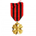 Бельгия (Королевство). Медаль "За гражданские заслуги" 1 степени "в золоте" (официальное название - "Décoration Civique pour Ancienneté de Services"). 