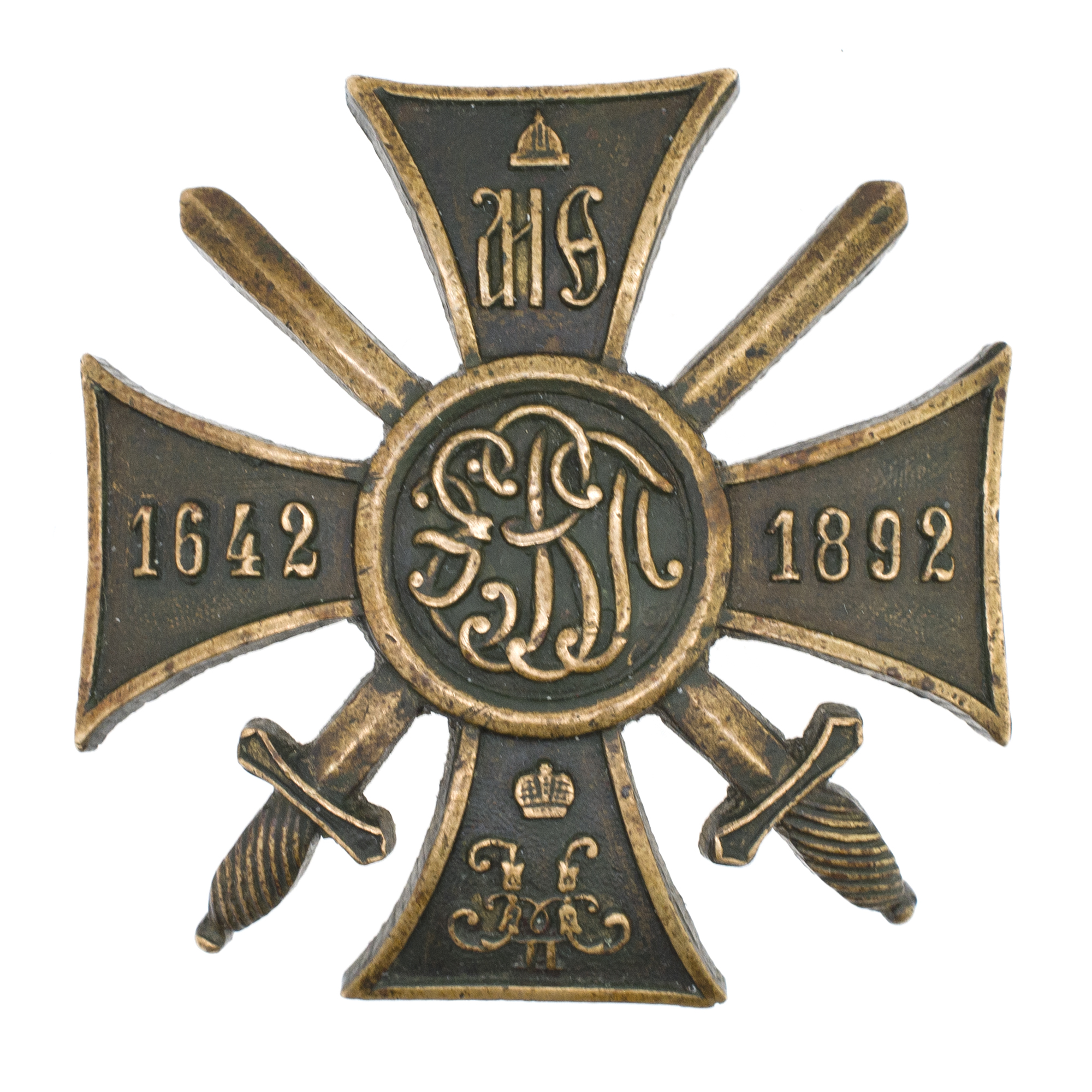 Знак 13-го Лейб-гренадерского Эриванского Его Величества (с 9.3.1914 г. — Эриванского Царя Михаила Феодоровича) полка (для нижних чинов).