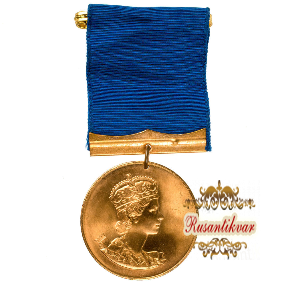 Новая Зеландия. Медаль " Визит королевы Елизаветы II   в Новую Зеландию в 1954 г".