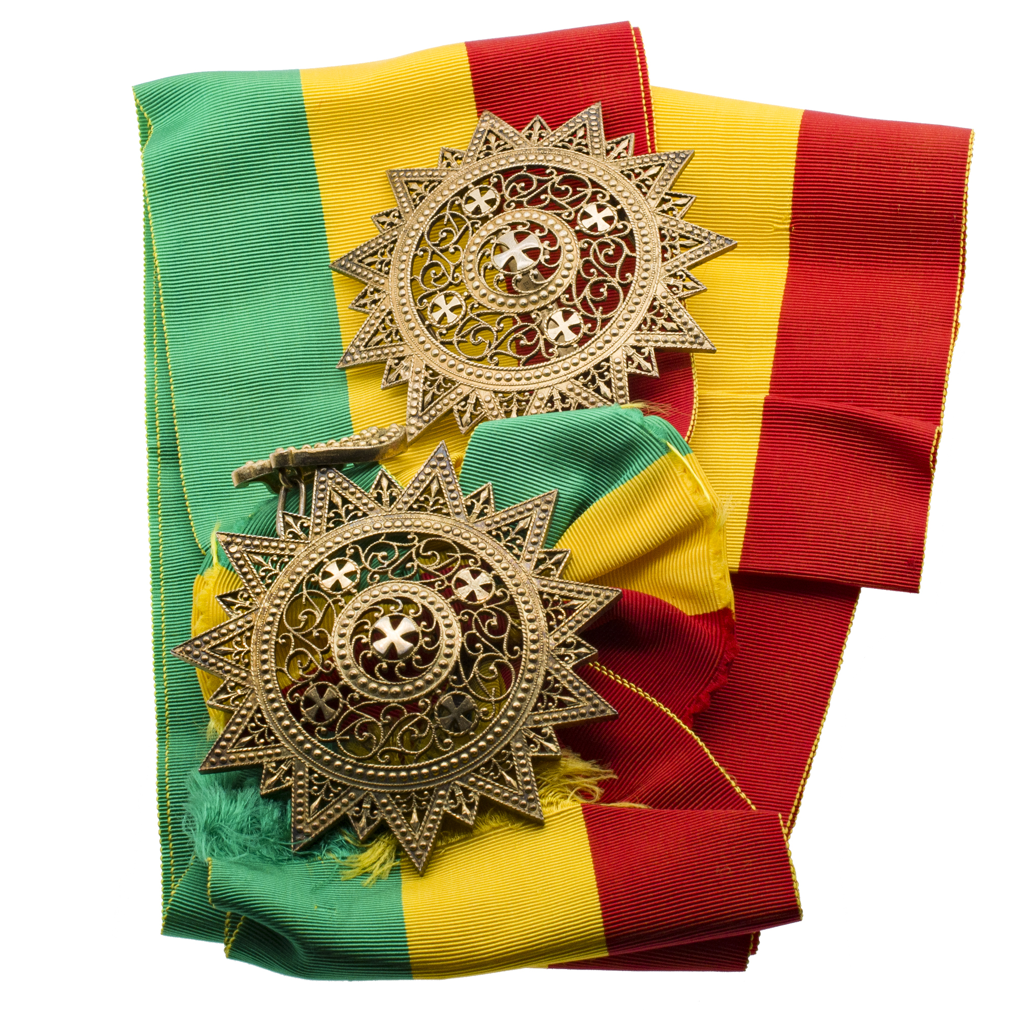 Эфиопия (Эфиопская Империя, 1270 - 1974 гг.). Орден Звезды Эфиопии 1 класса