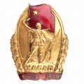 Знак "Участнику Хасанских боёв" 1938 г. 