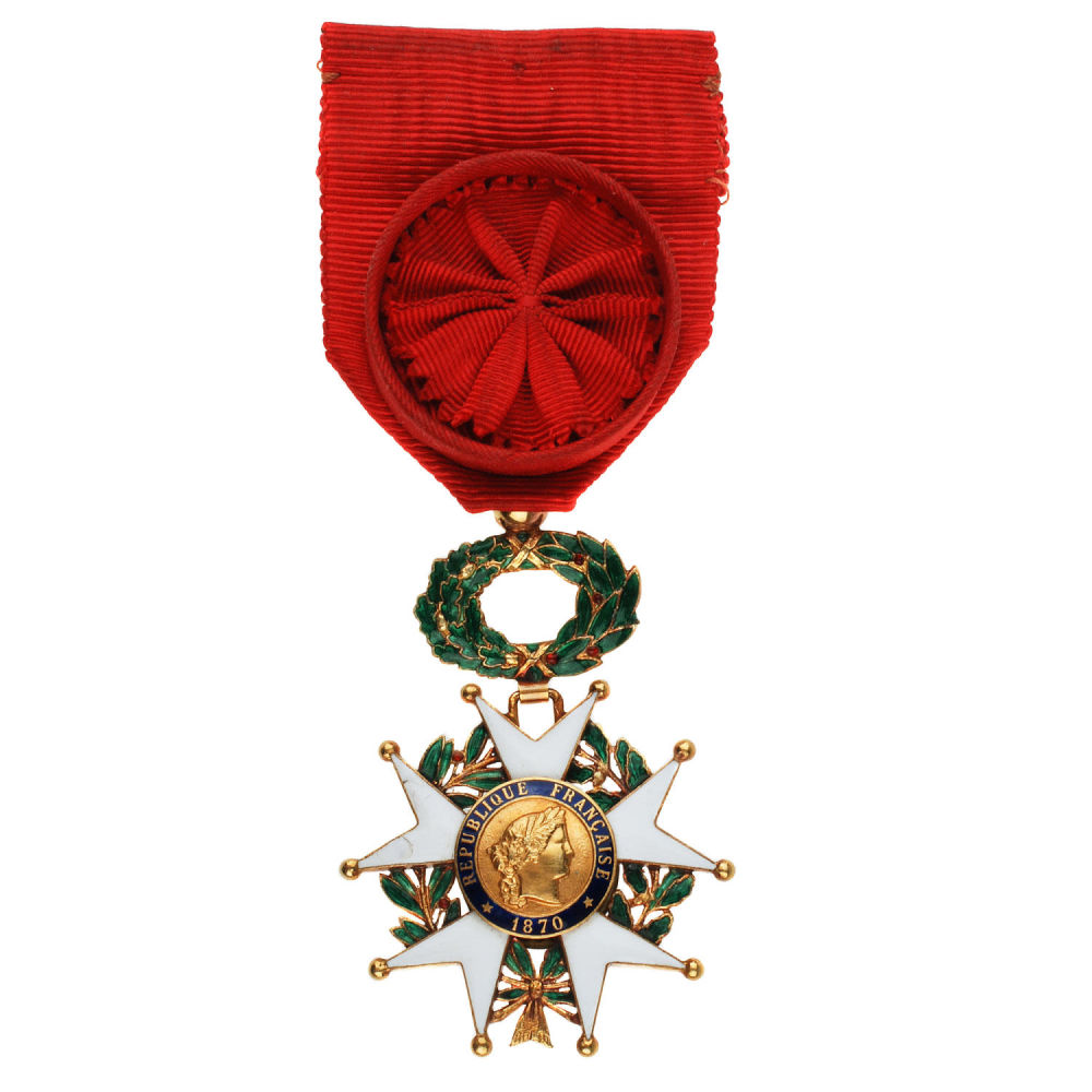 Франция. Знак Ордена "Почетного Легиона" 4 степень. Офицер.