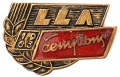 Знак "Чемпион Лат.ССР 1963 года"