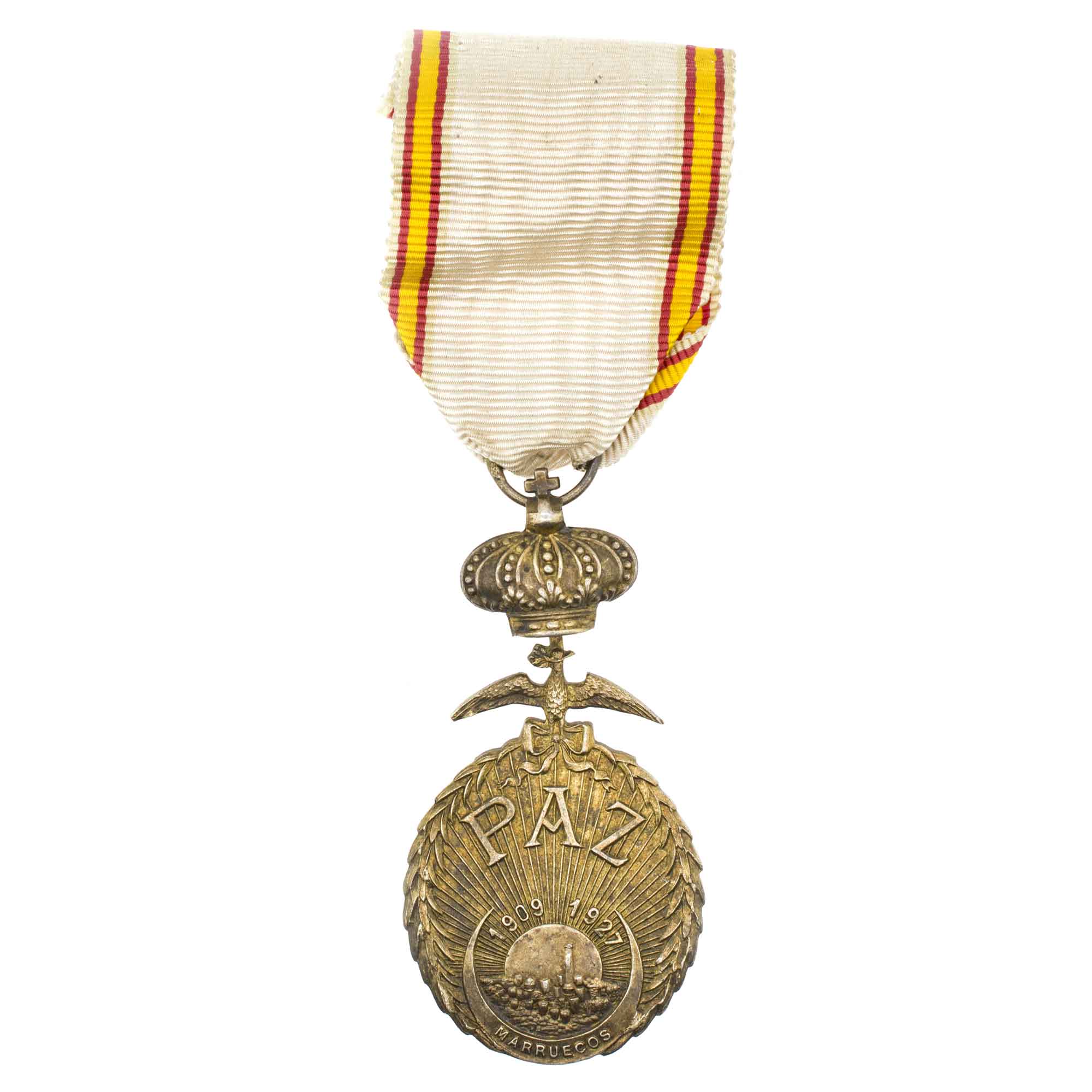 Испания. Медаль "За мир в Марокко" (1909 - 1927 гг).
