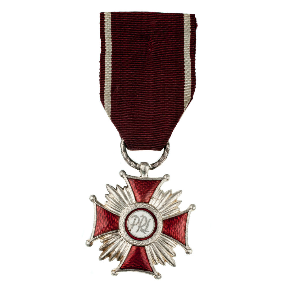 Польша. Крест "Заслуги" 2 степени (Серебряный Крест Заслуги).