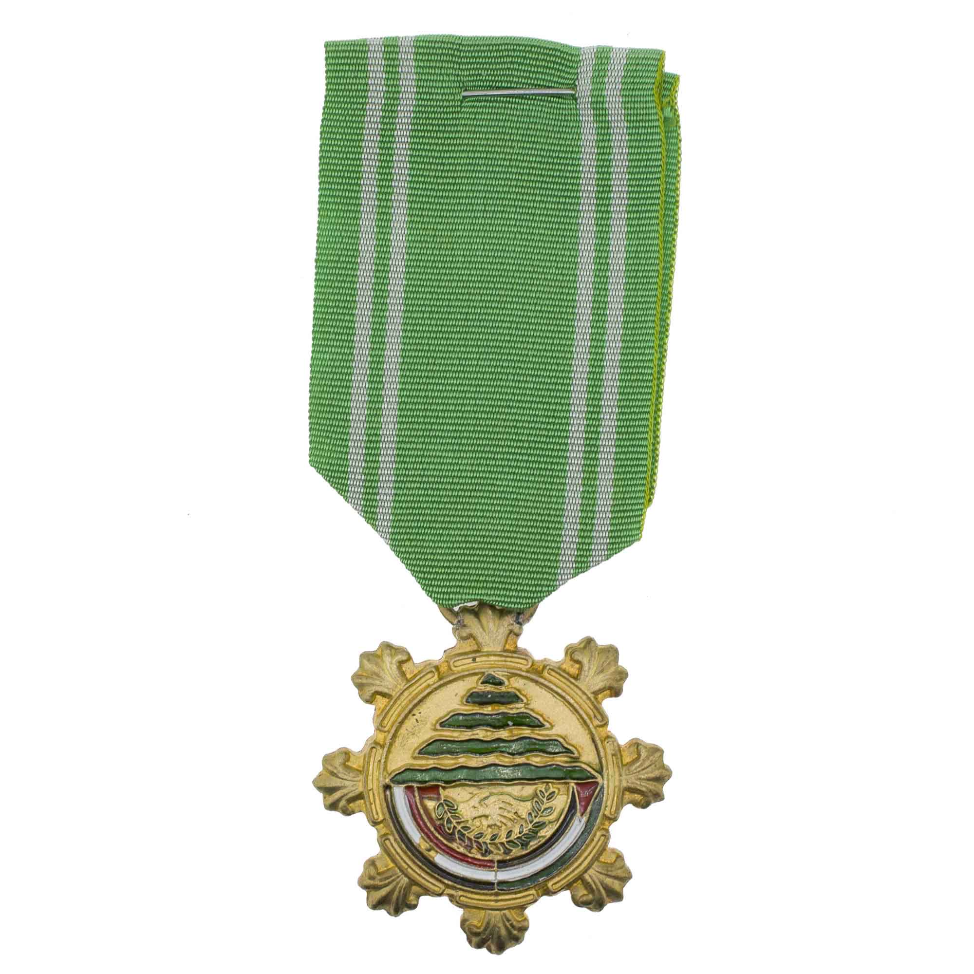 Сирия. Медаль мира между Сирией и Ливаном 1977 г / За службу в Ливане 1977 г.