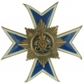 Знак Лейб-гвардии Кирасирского Ее Величества Государыни Императрицы Марии Федоровны полка.