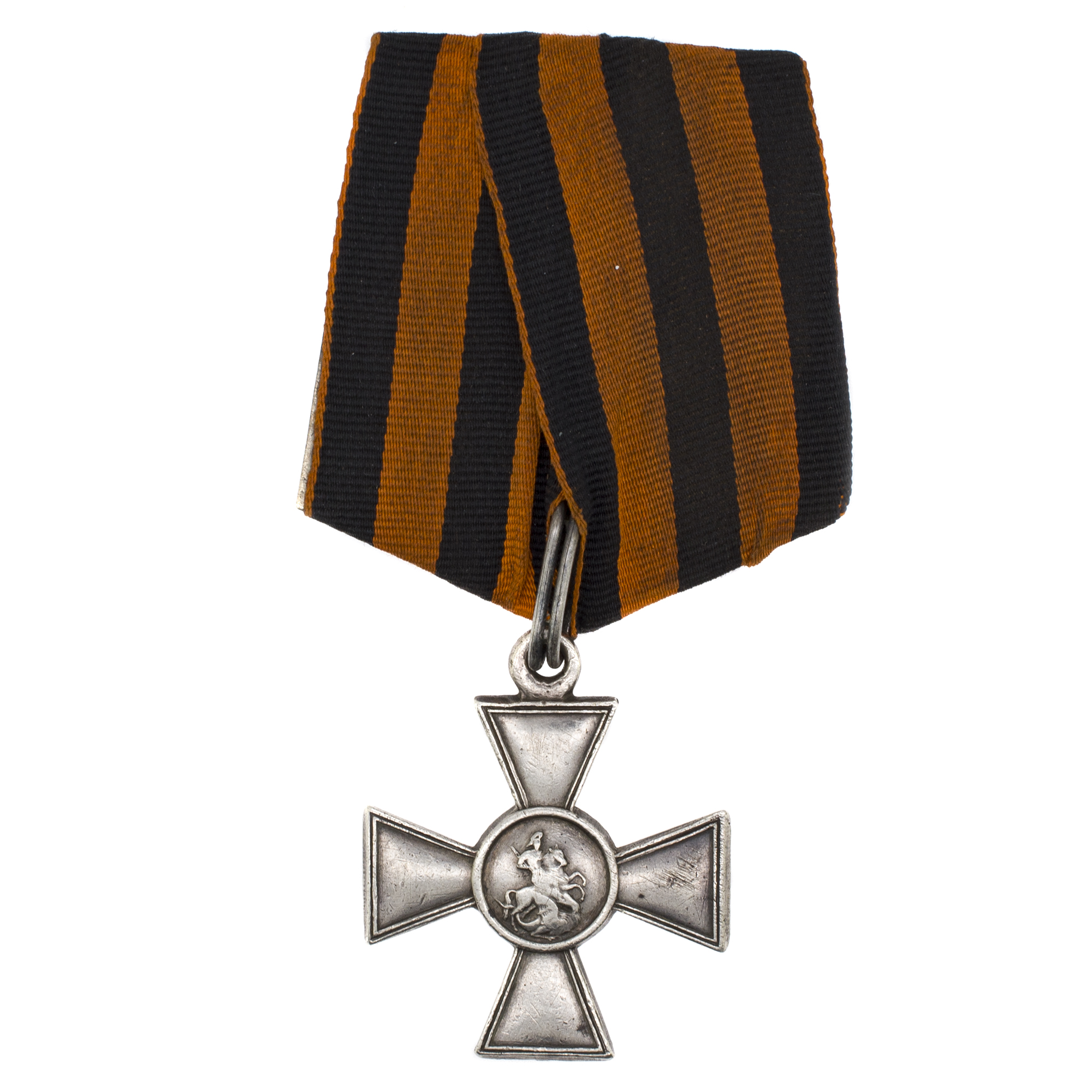 Георгиевский Крест 4 ст 769.740 на наградной колодке.