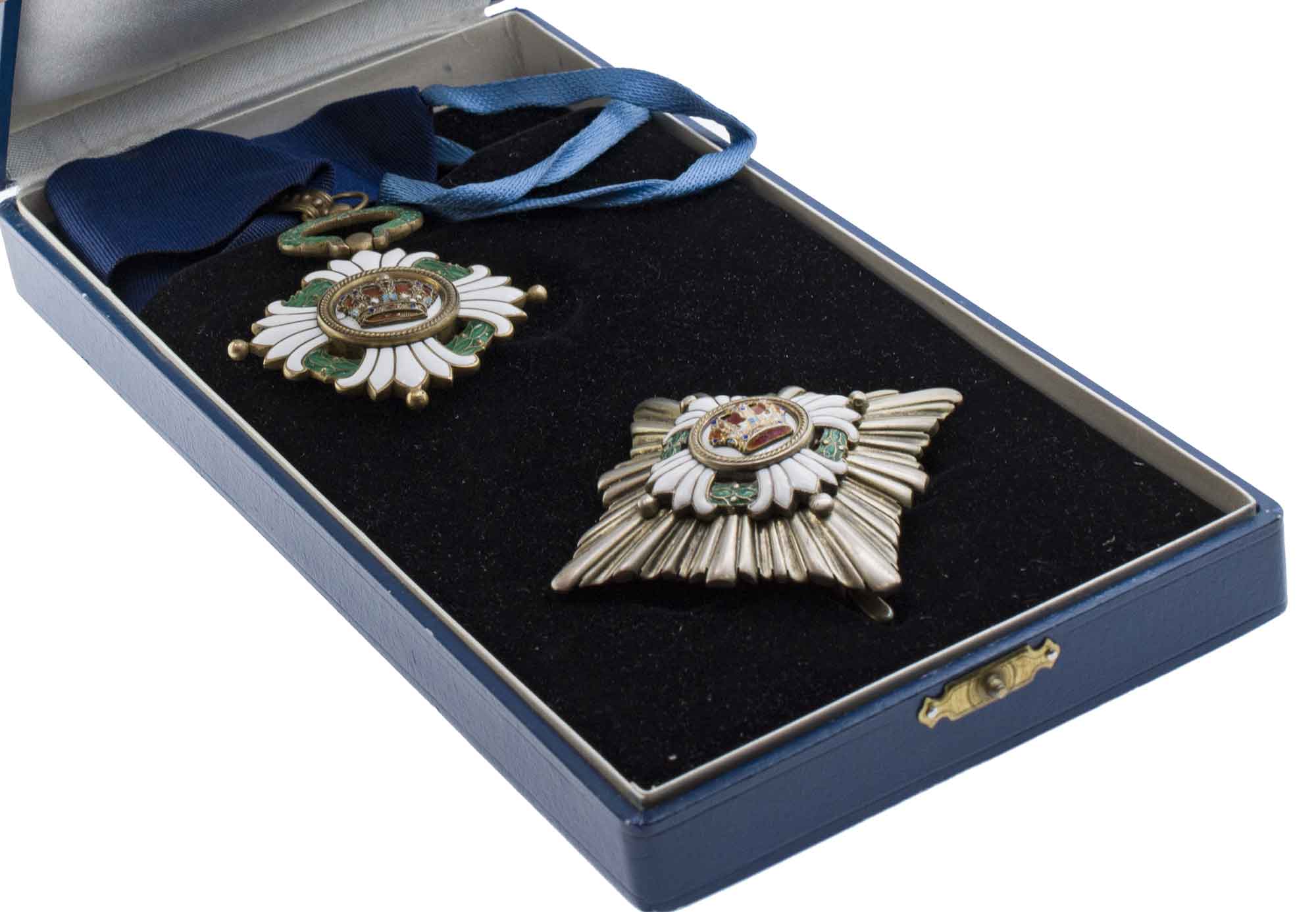 Югославия. Орден Югославской Короны, 2 степень. Гранд Офицер. В нагродном футляре.