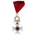 Болгария. Знак Ордена "Святой Александр" 5 рыцарская (кавалерская) степень без мечей (Официальное название "Свети Александър").