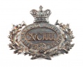 Накладка с офицерской поясной пряжки 93-го Шотландского Сазерлендского  пехотного полка. Великобритания.