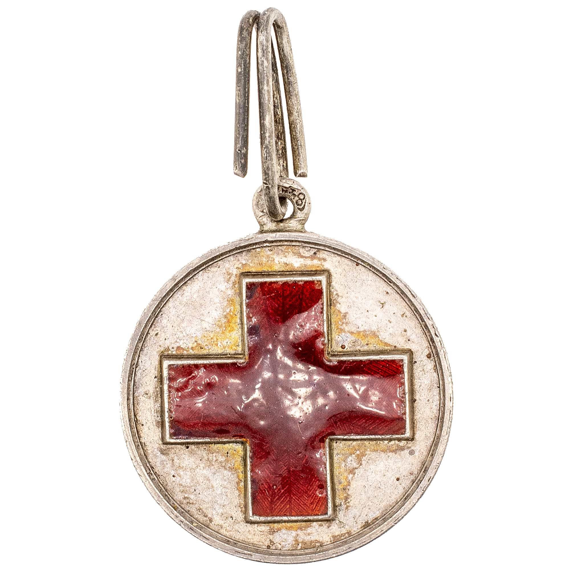 Медаль Красного Креста "В память Русско - Японской войны 1904 - 1905 гг". Частник.