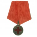 Медаль Красного Креста "В память Русско - Японской войны 1904 - 1905 гг" на колодке