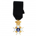 Швеция. Знак Ордена "Полярная Звезда" 4 степень