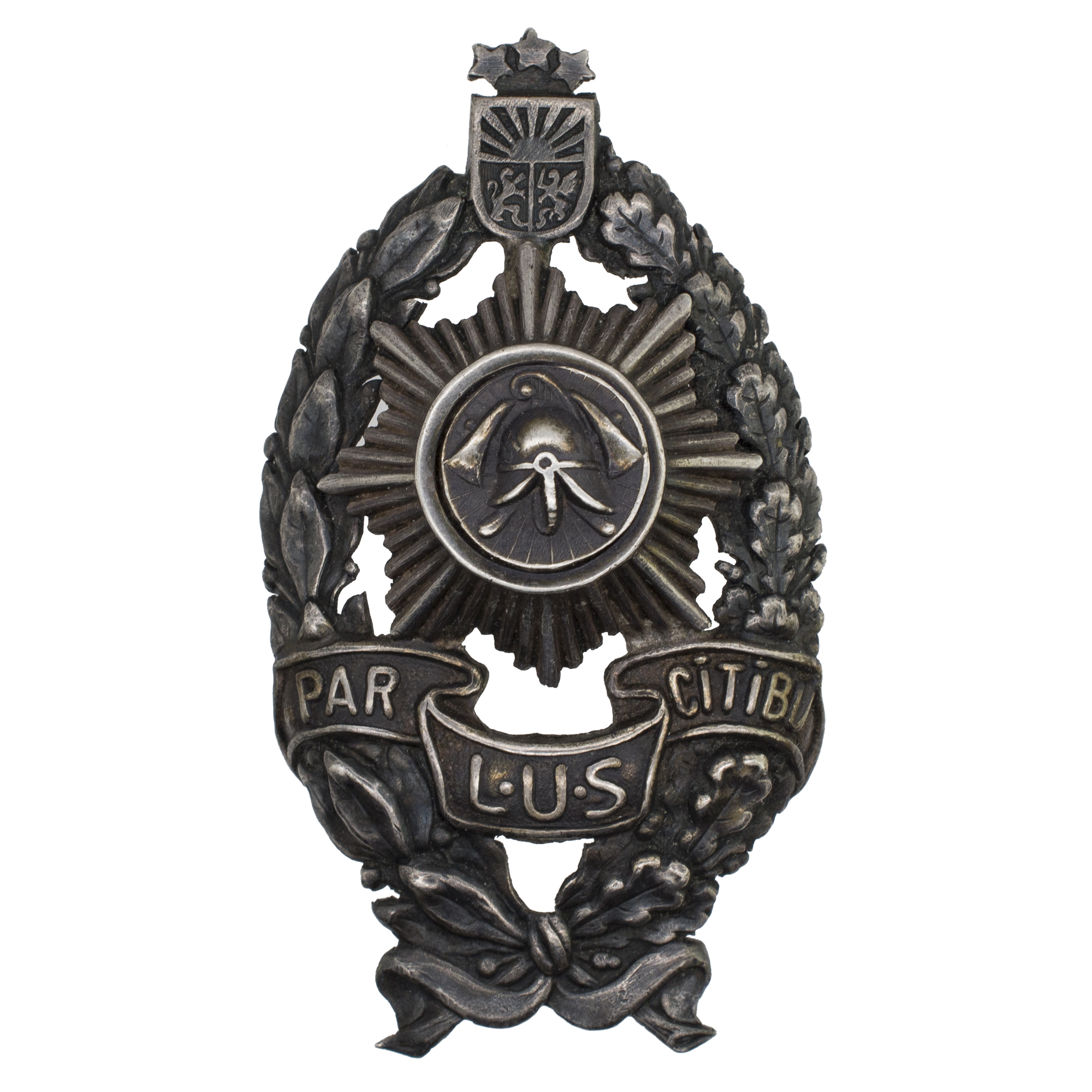 Латвия. Знак пожарного.