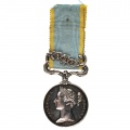 Медаль "За Крымскую войну 1854-1856 гг." (с планкой "AZOFF") Союзники Англия.