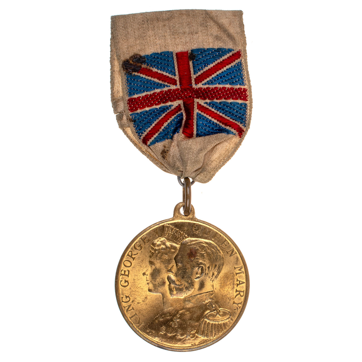 Великобритания. Памятная медаль "Коронации короля Великобритании Георга V".