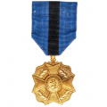 Бельгия (Королевство). Медаль Ордена "Леопольда II" 1 степени "в золоте", (официальное название "Ordre de Leopold II"),  2 - й тип. 