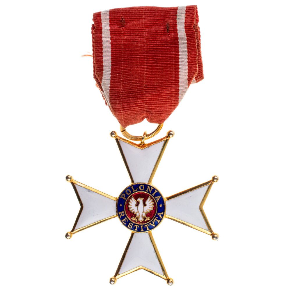 Польша. Орден "Возрождения Польши" 3 степени. Командор. 1944 г.