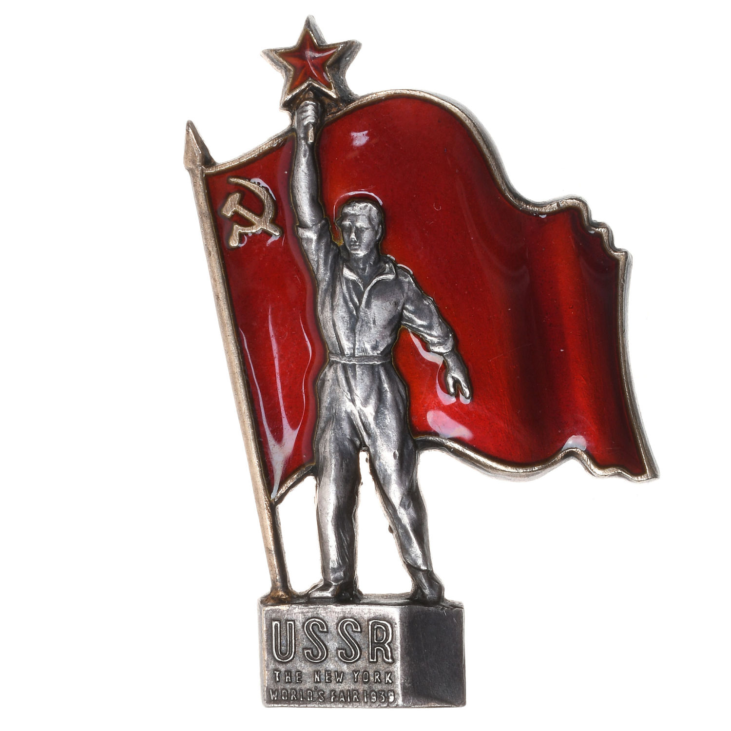 Знак "Международная выставка в Нью - Йорке". АРТИКУЛ ПА3-12
