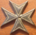 Мальтийский крест с уланского кивера