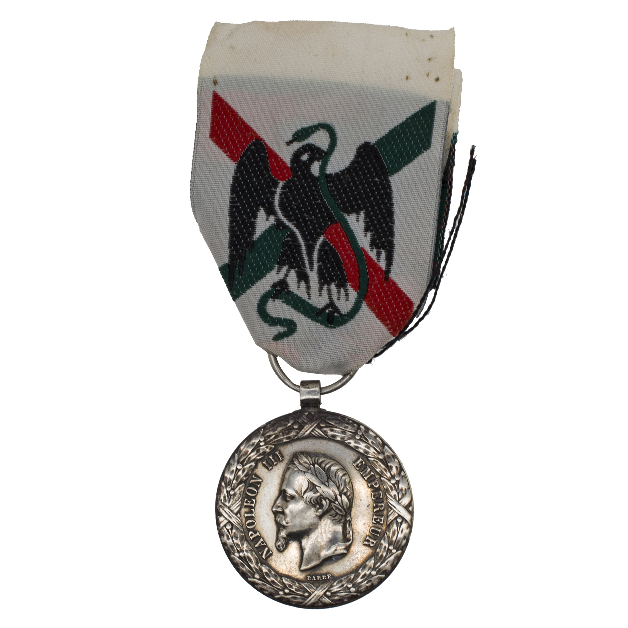 Франция (II Империя, 1852 - 1870 гг). Памятная медаль Мексиканской экспедиции 1862 - 1863 гг.