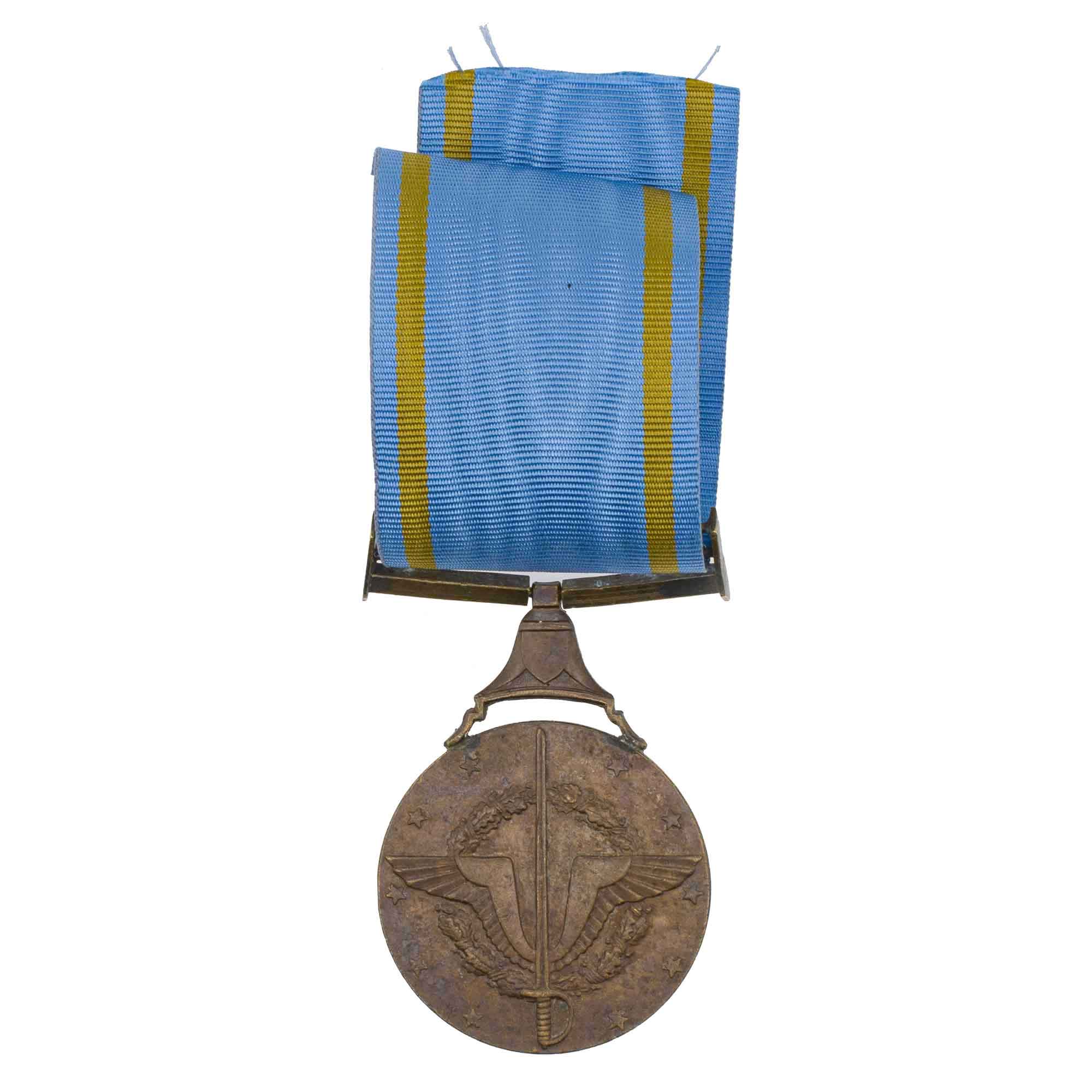 Египет (АРЕ, Арабская Республика Египет, 1971 - 2025 гг). Медаль «За военную службу» 3 степени III типа.