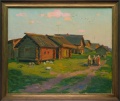 Судаков П.Ф." Вечер в деревне"