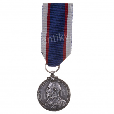 Великобритания. Медаль "За 15 лет службы в королевском резервном флоте" 2 тип.