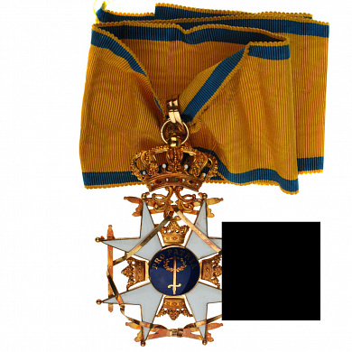 Швеция. Знак Ордена "Меча" 3 степень. Командор. 