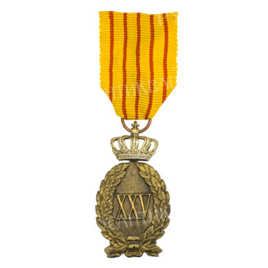 Румыния. Медаль "XXV лет службы в армии"