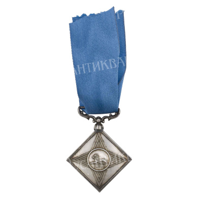 Великобритания.  Медаль "Солдатская Ассоциация Полного воздержания.  Индии". За 3 года воздержания.