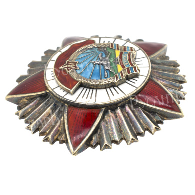 Монголия. Орден Боевого Красного Знамени №4.816, V тип, 2 вариант, 1986 г.