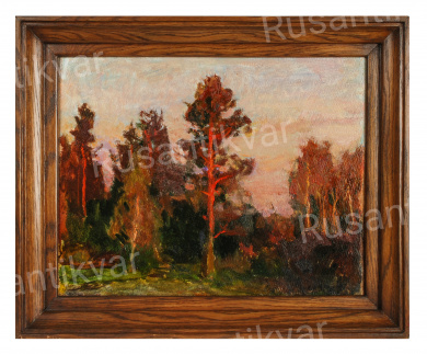 Грицай А.М. "Сосны.Закат"