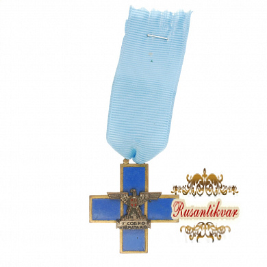 Италия. Памятный крест I корпуса.